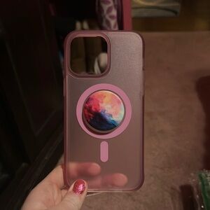 Pink Galaxy Phone Case